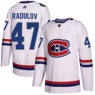 Men's Alexander Radulov Montreal Canadiens Adidas 100 Classic Jersey - Authentic White