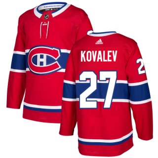Men's Alexei Kovalev Montreal Canadiens Adidas Jersey - Authentic Red