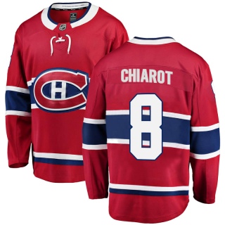 Men's Ben Chiarot Montreal Canadiens Fanatics Branded Home Jersey - Breakaway Red