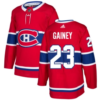Men's Bob Gainey Montreal Canadiens Adidas Jersey - Authentic Red