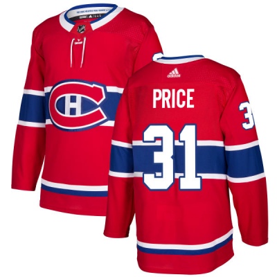 Men's Carey Price Montreal Canadiens Adidas Jersey - Authentic Red