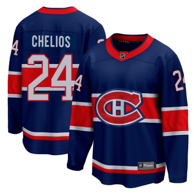 Men's Chris Chelios Montreal Canadiens Fanatics Branded 2020/21 Special Edition Jersey - Breakaway Blue