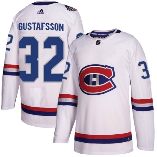 Men's Erik Gustafsson Montreal Canadiens Adidas 100 Classic Jersey - Authentic White