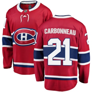 Men's Guy Carbonneau Montreal Canadiens Fanatics Branded Home Jersey - Breakaway Red