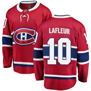 Men's Guy Lafleur Montreal Canadiens Fanatics Branded Home Jersey - Breakaway Red