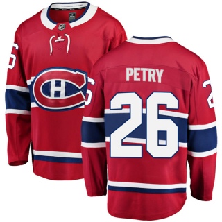 Men's Jeff Petry Montreal Canadiens Fanatics Branded Home Jersey - Breakaway Red