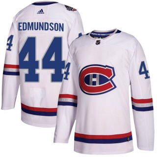 Men's Joel Edmundson Montreal Canadiens Adidas 100 Classic Jersey - Authentic White