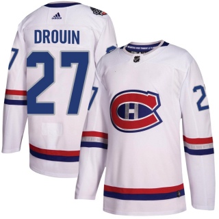 Men's Jonathan Drouin Montreal Canadiens Adidas 100 Classic Jersey - Authentic White