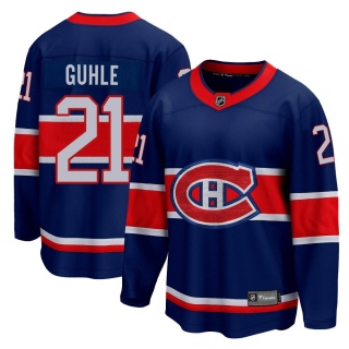 Men's Kaiden Guhle Montreal Canadiens Fanatics Branded 2020/21 Special Edition Jersey - Breakaway Blue