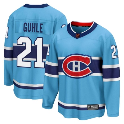 Men's Kaiden Guhle Montreal Canadiens Fanatics Branded Special Edition 2.0 Jersey - Breakaway Light Blue