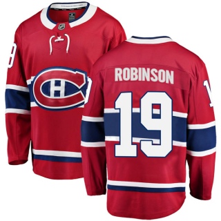 Men's Larry Robinson Montreal Canadiens Fanatics Branded Home Jersey - Breakaway Red