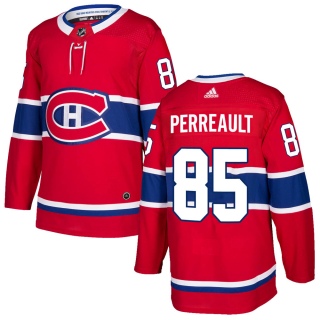 Men's Mathieu Perreault Montreal Canadiens Adidas Home Jersey - Authentic Red
