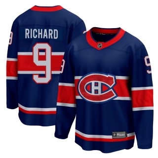 Men's Maurice Richard Montreal Canadiens Fanatics Branded 2020/21 Special Edition Jersey - Breakaway Blue