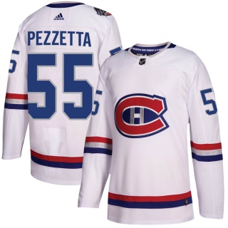 Men's Michael Pezzetta Montreal Canadiens Adidas 100 Classic Jersey - Authentic White