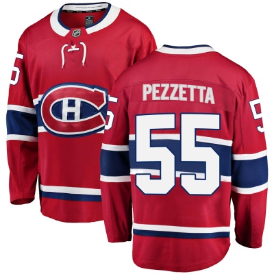 Men's Michael Pezzetta Montreal Canadiens Fanatics Branded Home Jersey - Breakaway Red