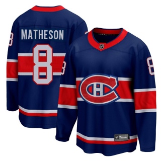 Men's Mike Matheson Montreal Canadiens Fanatics Branded 2020/21 Special Edition Jersey - Breakaway Blue