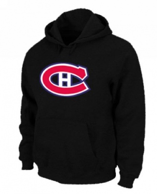 Men's Montreal Canadiens Pullover Hoodie - - Black