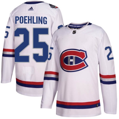 Men's Ryan Poehling Montreal Canadiens Adidas 100 Classic Jersey - Authentic White
