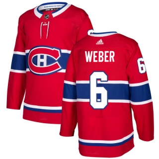 Men's Shea Weber Montreal Canadiens Adidas Jersey - Authentic Red