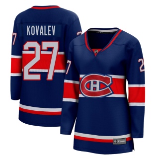 Women's Alexei Kovalev Montreal Canadiens Fanatics Branded 2020/21 Special Edition Jersey - Breakaway Blue