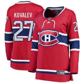 Women's Alexei Kovalev Montreal Canadiens Fanatics Branded Home Jersey - Breakaway Red