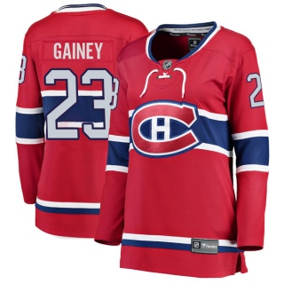 Women's Bob Gainey Montreal Canadiens Fanatics Branded Home Jersey - Breakaway Red