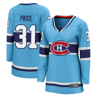 Women's Carey Price Montreal Canadiens Fanatics Branded Special Edition 2.0 Jersey - Breakaway Light Blue