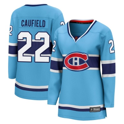 Women's Cole Caufield Montreal Canadiens Fanatics Branded Special Edition 2.0 Jersey - Breakaway Light Blue
