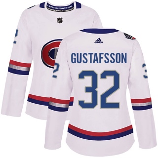 Women's Erik Gustafsson Montreal Canadiens Adidas 100 Classic Jersey - Authentic White