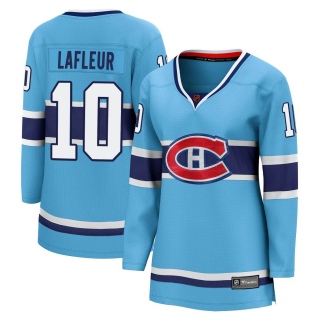 Women's Guy Lafleur Montreal Canadiens Fanatics Branded Special Edition 2.0 Jersey - Breakaway Light Blue
