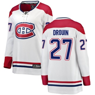 Women's Jonathan Drouin Montreal Canadiens Fanatics Branded Away Jersey - Breakaway White
