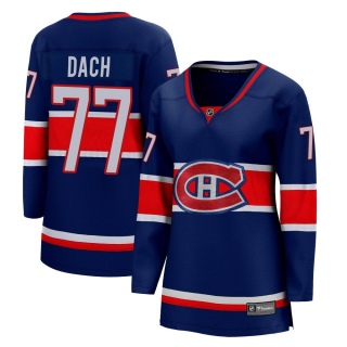 Women's Kirby Dach Montreal Canadiens Fanatics Branded 2020/21 Special Edition Jersey - Breakaway Blue