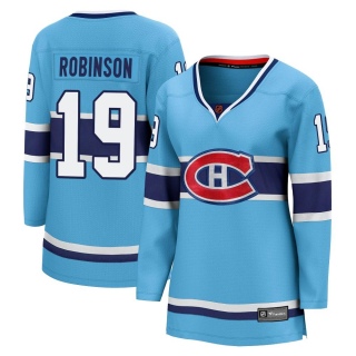 Women's Larry Robinson Montreal Canadiens Fanatics Branded Special Edition 2.0 Jersey - Breakaway Light Blue