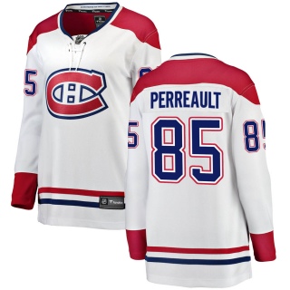 Women's Mathieu Perreault Montreal Canadiens Fanatics Branded Away Jersey - Breakaway White