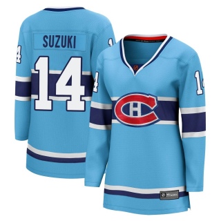 Women's Nick Suzuki Montreal Canadiens Fanatics Branded Special Edition 2.0 Jersey - Breakaway Light Blue
