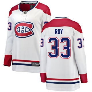 Women's Patrick Roy Montreal Canadiens Fanatics Branded Away Jersey - Breakaway White