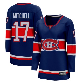 Women's Torrey Mitchell Montreal Canadiens Fanatics Branded 2020/21 Special Edition Jersey - Breakaway Blue