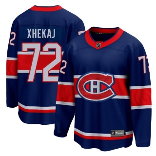 Youth Arber Xhekaj Montreal Canadiens Fanatics Branded 2020/21 Special Edition Jersey - Breakaway Blue