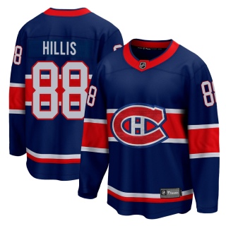 Youth Cameron Hillis Montreal Canadiens Fanatics Branded 2020/21 Special Edition Jersey - Breakaway Blue