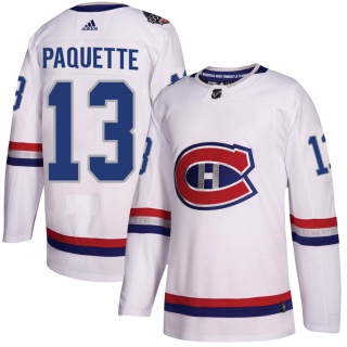 Youth Cedric Paquette Montreal Canadiens Adidas 100 Classic Jersey - Authentic White