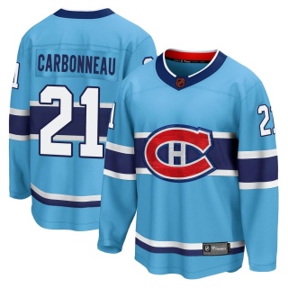Youth Guy Carbonneau Montreal Canadiens Fanatics Branded Special Edition 2.0 Jersey - Breakaway Light Blue