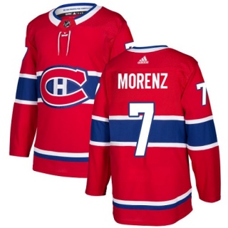 Youth Howie Morenz Montreal Canadiens Adidas Home Jersey - Authentic Red