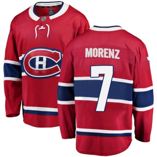 Youth Howie Morenz Montreal Canadiens Fanatics Branded Home Jersey - Breakaway Red