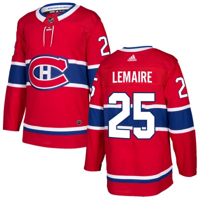 Youth Jacques Lemaire Montreal Canadiens Adidas Home Jersey - Authentic Red