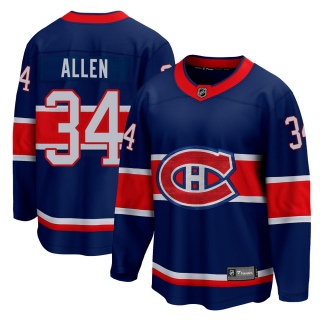 Youth Jake Allen Montreal Canadiens Fanatics Branded 2020/21 Special Edition Jersey - Breakaway Blue