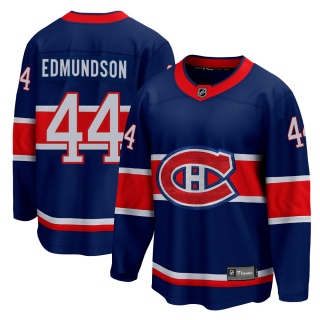 Youth Joel Edmundson Montreal Canadiens Fanatics Branded 2020/21 Special Edition Jersey - Breakaway Blue