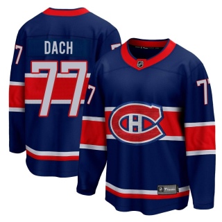 Youth Kirby Dach Montreal Canadiens Fanatics Branded 2020/21 Special Edition Jersey - Breakaway Blue