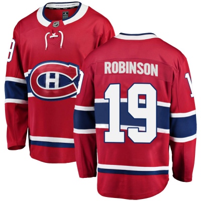 Youth Larry Robinson Montreal Canadiens Fanatics Branded Home Jersey - Breakaway Red