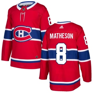 Youth Mike Matheson Montreal Canadiens Adidas Home Jersey - Authentic Red