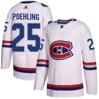 Youth Ryan Poehling Montreal Canadiens Adidas 100 Classic Jersey - Authentic White